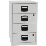 BISLEY stanski predalnik pfa, 4 univerzalni predali, svetlo siva | Shoptok.si