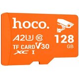hoco. Memorijska kartica microSD 128GB klasa 10 UH-1 U3 V30 A2 narančasta | shoptok.hr