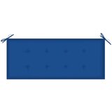  Klupa s jastukom 120 cm od masivnog bagremovog drva | shoptok.hr
