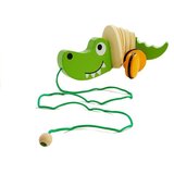  Drveni krokodil na kotačima 18 cm - Kroky | Shoptok.si