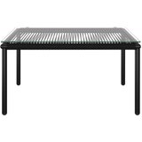  6-dijelna vrtna garnitura s jastucima crna PVC | shoptok.hr
