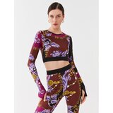 Versace Jeans Couture Bluza 75HAH218 Vijolična Slim Fit | Shoptok.si
