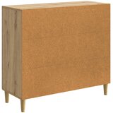  Kreveta Hrast artisan 89 x 34,5 x 80 cm Konstruirano drvo Slike