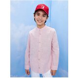 LC Waikiki Magnificent Collar Striped Long Sleeve Boy's Shirt Cene