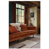 WOOOD Narančasta baršunasti sofa 277 cm Rodeo – | shoptok.hr