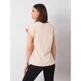 RUE PARIS T-shirt-157-TS-4163.72Peach | Shoptok.si