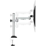 4SMARTS nosilec za monitor ErgoFix H2 - enojni, srebrn | Shoptok.si