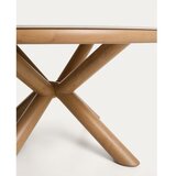 Kave Home Okrogla vrtna miza s keramično ploščo ø 148 cm Mirtia – | Shoptok.si