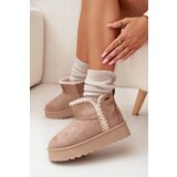 Big Star Women's Snow Boots On Platform With Stitching | Shoptok.si