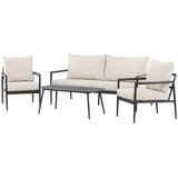Venture Home Taromina vrtni lounge set, crni | shoptok.hr