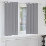  Zavjese za blackout s prstenovima 2 pcs Svijetlo siva | shoptok.hr