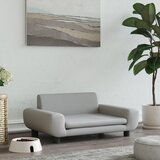vidaXL Krevet za pse svjetlosivi 70 x 45 x 33 cm baršunasti Cijene