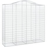  Lučne gabionske košare 3 kom 200x50x180/200cm pocinčano željezo | shoptok.hr
