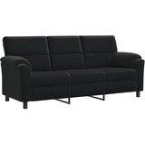  Set sofe 2 pcs Crna Baršun | shoptok.hr