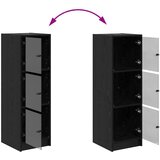  Highboard Crni hrast 35 x 37 x 109 cm Konstruirano drvo | shoptok.hr