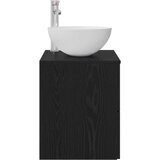  Umivaonik s policom Crni hrast 49,5 x 41 x 64,5 cm | shoptok.hr