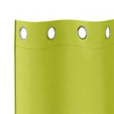 vidaXL Zavese z zavesami 2 pcs Jabolčno zelena 245 x 140 cm Poliester | Shoptok.si