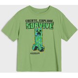 Sinsay Pamučna majica Minecraft | shoptok.hr
