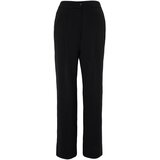 Trendyol Curve Black Pleated Woven Trousers | shoptok.hr