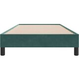  posteljni okvir brez vzmetnice temno zelena 100x210 cm žamet, (21829498) | Shoptok.si