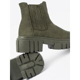 Shelvt Green ankle boots with elastic inserts | Eponuda.ba