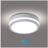  Brilagi - LED spoljašnja svetiljka sa senzorom BENE LED/18W/230V prečnik 21,5 cm bela IP54 Cene