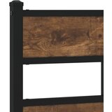  Metalni okvir kreveta bez madraca boja hrasta 100x200 cm | shoptok.hr