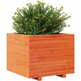  Vrtna sadilica voštano smeđe boje 60x60x49,5 cm od borovine | shoptok.hr