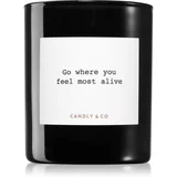 Candly & Co. No. 5 Go Where You Feel Most Alive mirisna svijeća 250 g