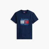Tommy Jeans TJM SLIM RWB FLAG TEE EX Plava Cijene