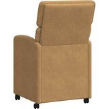  Blagovačke stolice s kotačima 2 pcs Smeđa 58 x 65 x 98 cm | shoptok.hr