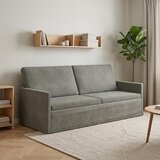 SOFA za 3 osobe Svjetlosiva 190 x 81 x 82 cm Kordura tekstil Slike