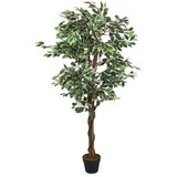 vidaXL Umeten fikus 630 listov 120 cm zelen Cene