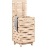  Košara za rublje 44x44x76 cm od masivne borovine | shoptok.hr