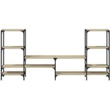 TV ormarić boja hrasta sonome 206,5x28,5x95cm konstruirano drvo | shoptok.hr