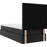  Krevet s od storage s madracem Crna 100 x 200 cm Lažna koža | shoptok.hr