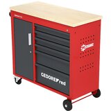 Gedore Delavniški voziček MECHANIC PLUS, 6 predalov, VxŠxG 935 x 1080 x 515 mm u