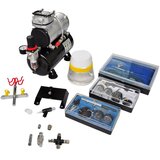 3 Airbrush kompresor komplet s 3 pištolami Cene