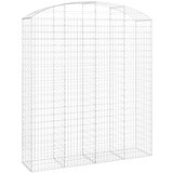  Gabionska košara s lukom 200x50x220/240 cm pocinčano željezo | shoptok.hr