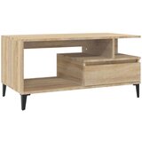  Stolić za kavu boja hrasta 90x49x45 cm konstruirano drvo | shoptok.hr
