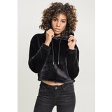 Urban Classics Women's Oversize Short Teddy Hoody Black Cijene