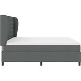  s opruga kutije Tamno siva 200 x 200 cm tkanina | shoptok.hr