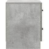  Noćni ormar s ladicama 2 pcs Betonska siva 43 x 34,5 x 44,5 cm | Eponuda.com