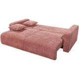 MID.YOU ZOFA S POSTELJNO FUNKCIJO, barve korale tekstil | Shoptok.si