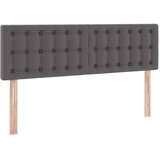  Krevet s prostorom za pohranu s LED-om Siva 140 x 200 cm | shoptok.hr