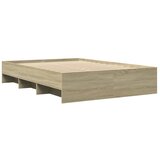  Okvir kreveta bez madraca boja hrasta sonome 120x200 cm drveni | Eponuda.com