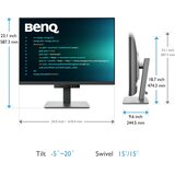 BenQ RD280U LCD zaslon Energetska učinkovitost 2021 G (A - G) 71.6 cm (28.2 palac) 3840 x 2560 piksel 3:2 5 ms utičnica | Eponuda.ba