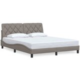 vidaXL Posteljni okvir brez vzmetnice taupe 160x200 cm blago, (22054028) Cene