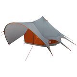  Teepee šator za 3 osobe Siva i narančasta 600 x 600 x 347 cm | Eponuda.ba
