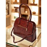 Resti Women's Eco-Leather Shopper Bag with Embossing Iron Lace | shoptok.hr